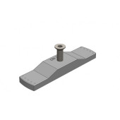 Фиксатор решетки пластиковый Aquastok DN100 91102V 117х27х15