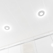 Потолок реечный Cesal 3306 Белый матовый Profi 100х2000х0,3 мм