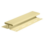 H-профиль соединительный FineBer Standart Classic Color Корабельный брус Кремовый 3000 мм